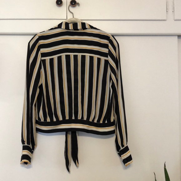 Who What Wear button down tie blouse - Picture 4 of 4